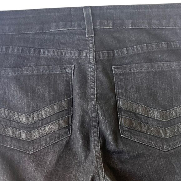 NYDJ Women’s Black Bootcut Lift tuck Technology Jeans sz 8 - Picture 5 of 13